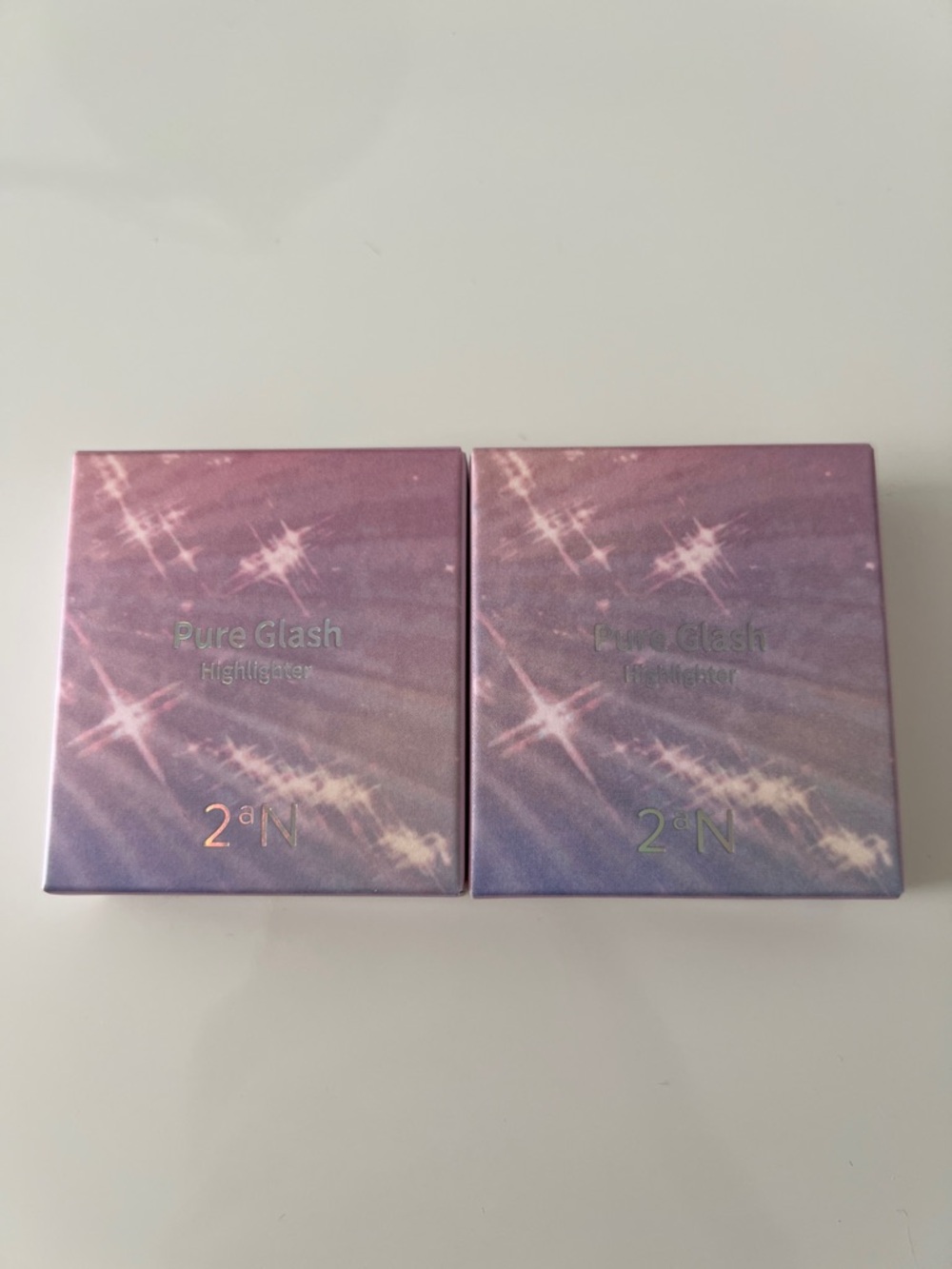 2aN Pure Glash Highlighter Bundle - WH01 Frosty, GN01 Lime Bomb